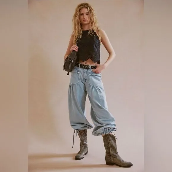 Free People Light Blue Jeans
